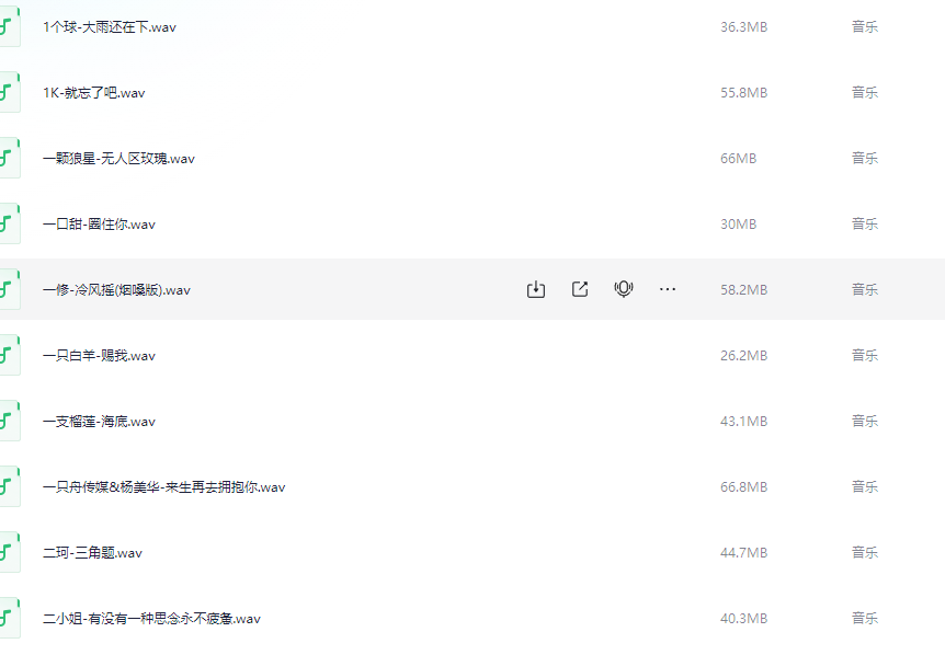 🎵【抖音网红篇】一人一首网红成名曲整合500首无损歌曲每一首都曾是热搜榜神曲 [WAV+19.9GB]