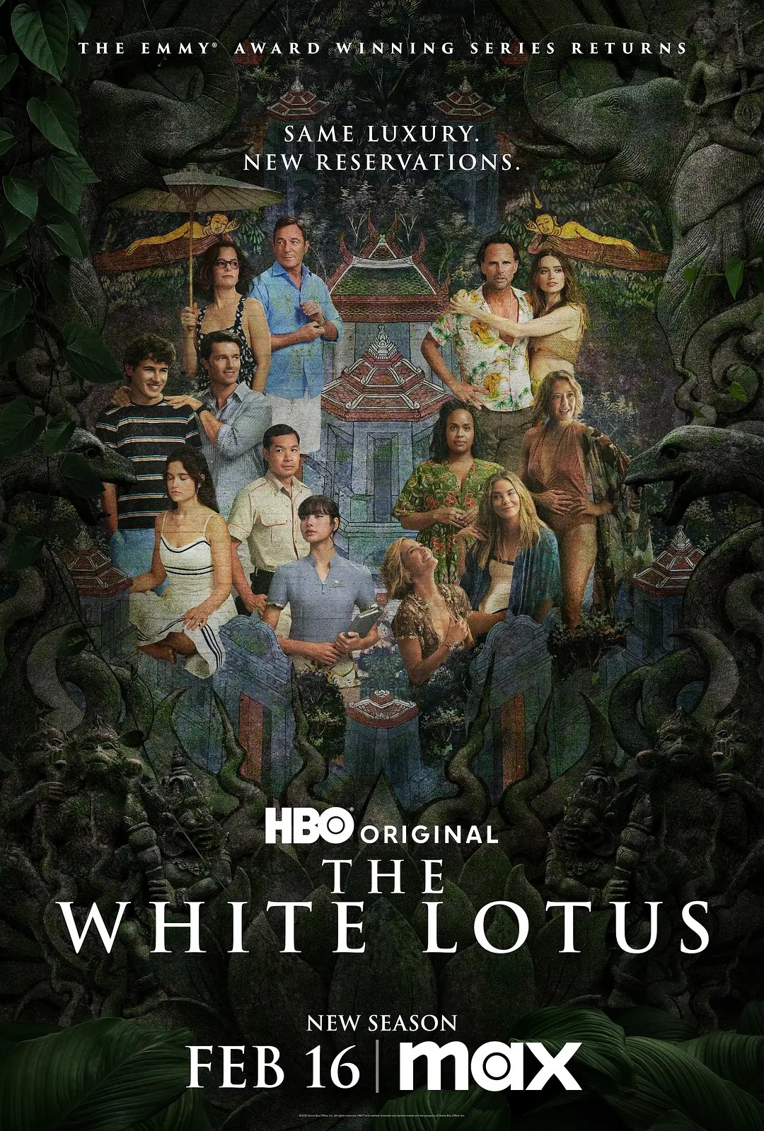 白莲花度假村 第三季 The White Lotus Season 3 (2025) 第1集【MAX版本 4K/DV/HDR 内封简繁英多国字幕】8.87GB