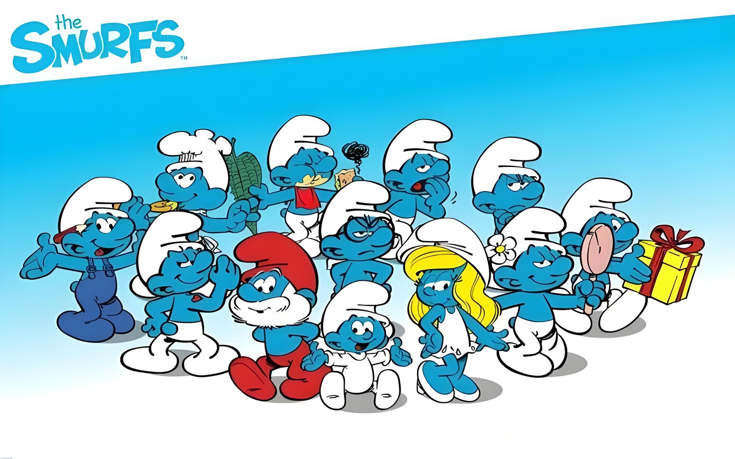 经典童话绘本故事《蓝精灵 The Smurfs (视频版) 》 2.9GB