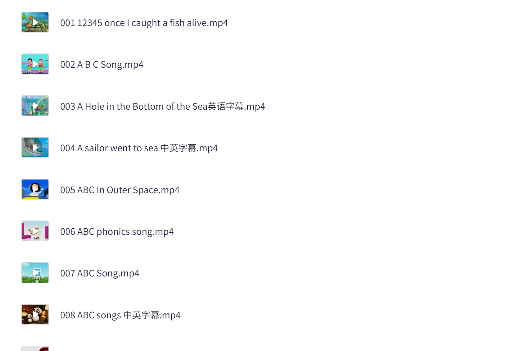 英语启蒙慢速儿歌+1.7GB
