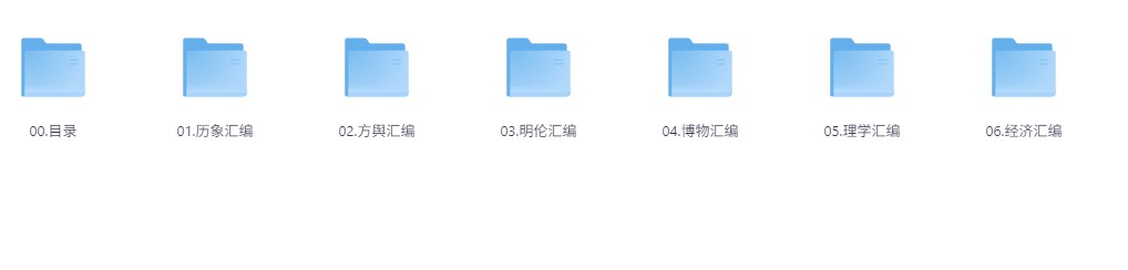 【钦定古今图书集成】PDF  [125.7GB]