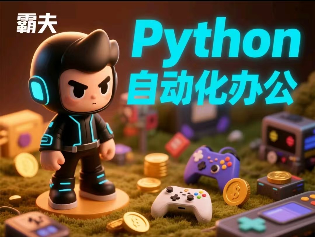 有霸夫-Python自动化办公和游戏【2.9GB】