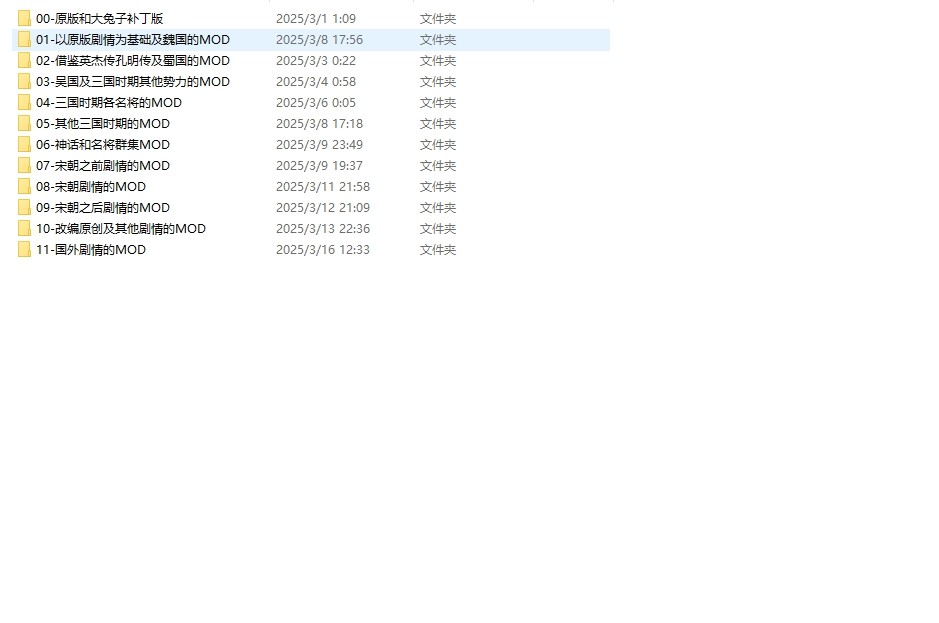 【PC】【曹操传MOD大合集2024版】【100G】
