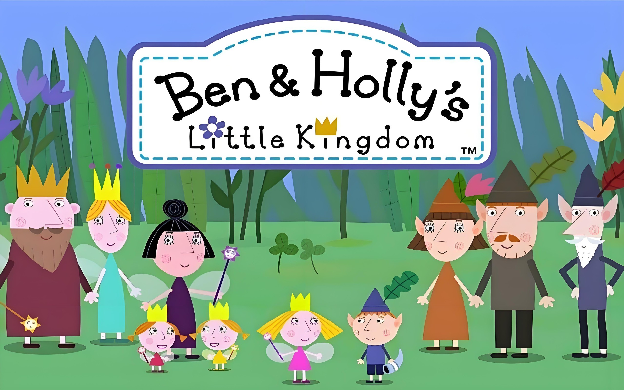 幼儿英语启蒙动画片《本和霍利的小王国 Ben and Hollys Little Kingdom 1-2季 (视频+音频) 》 33.6GB