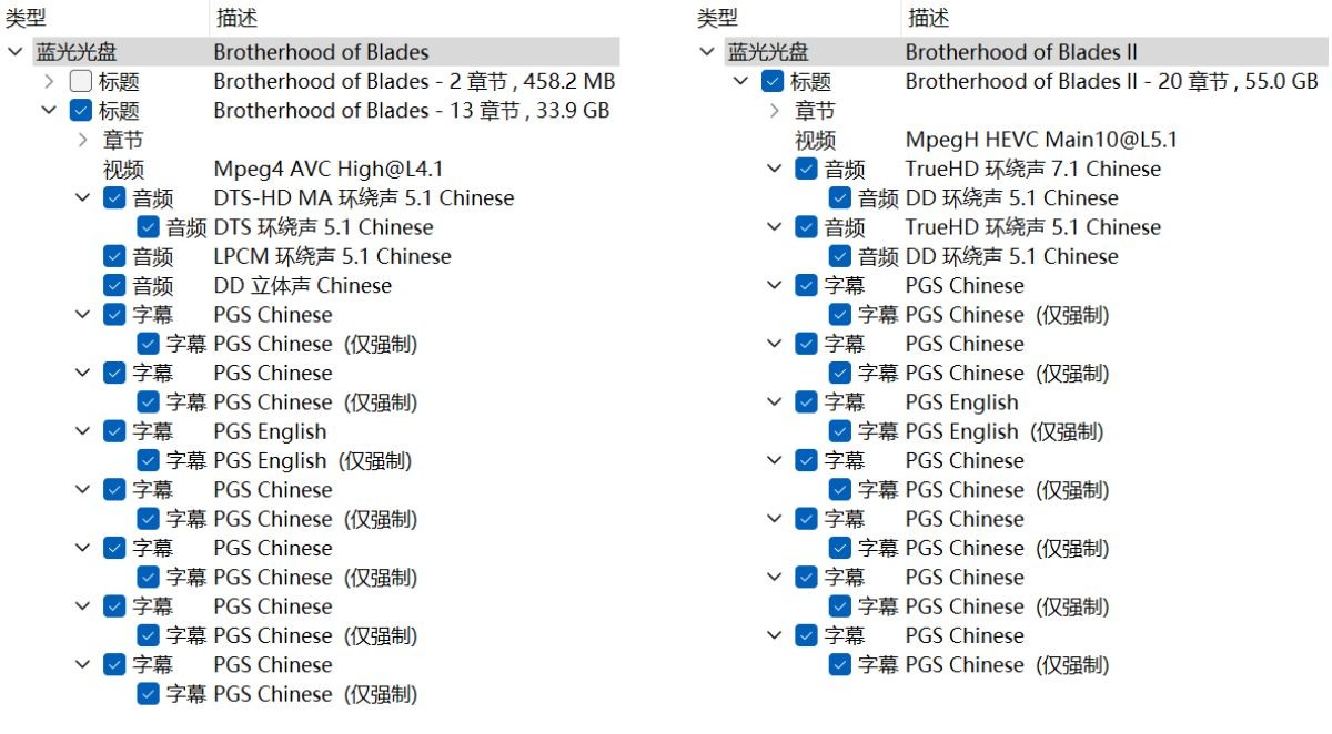 绣春刀1-2合集 碟影MLIFE限量版【4K&蓝光原盘REMUX】【HDR10&杜比全景声&次世代环绕声】内封简繁英双语字幕 [84.1G]