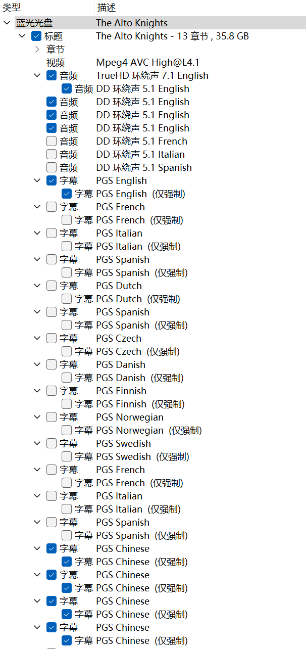 黑道中人 (2025)【蓝光原盘REMUX】【杜比全景声】内封简繁英双语字幕 [31.2G]