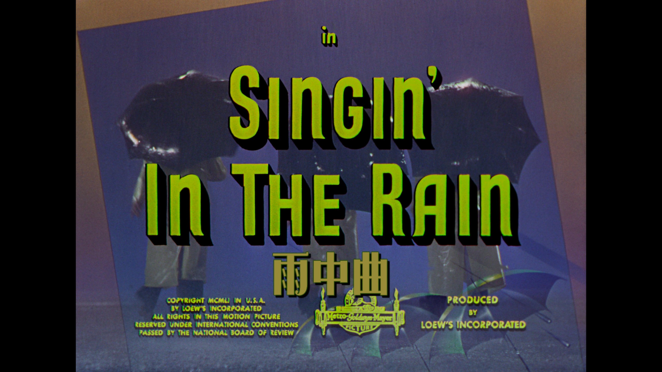 雨中曲 (1952)【4K蓝光原盘REMUX】【HDR10&次世代环绕声国英双语】 内封简体简英双语特效字幕 [54.2G]