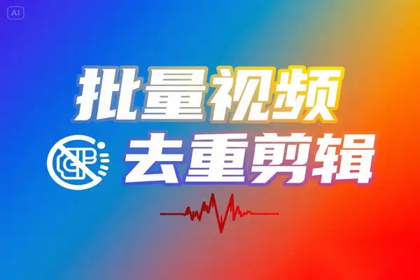 【PC】25年5月最新 免费全能本地批量视频去重剪辑工具无水印解析＋GPU加速 VizCut.2.0高级版【169.7M】