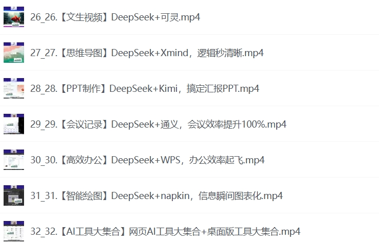 知名博主张琦&刘知白AI实操变现课,32节视频搞懂AI趋势【6.2GB】