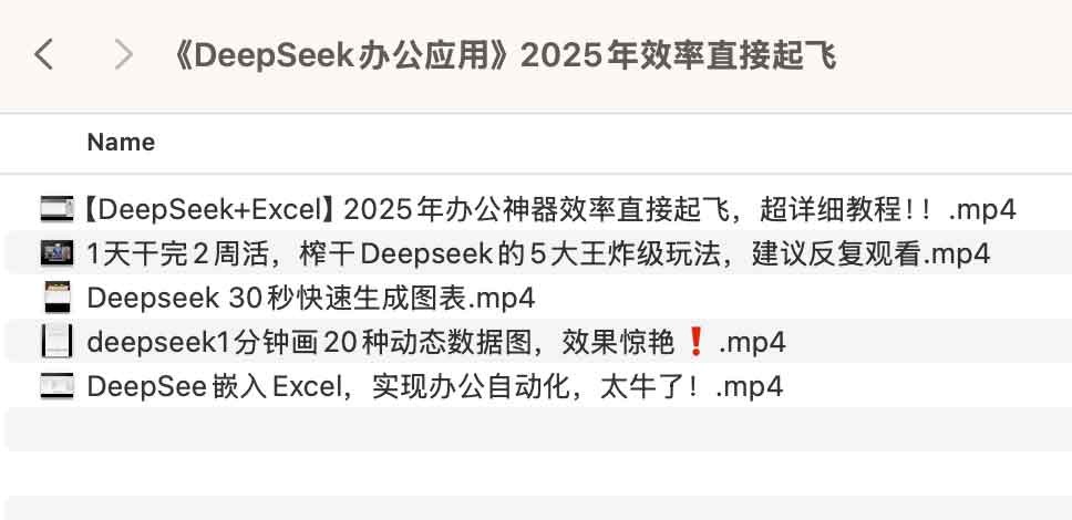 《DeepSeek办公应用》2025年效率直接起飞 35.6M