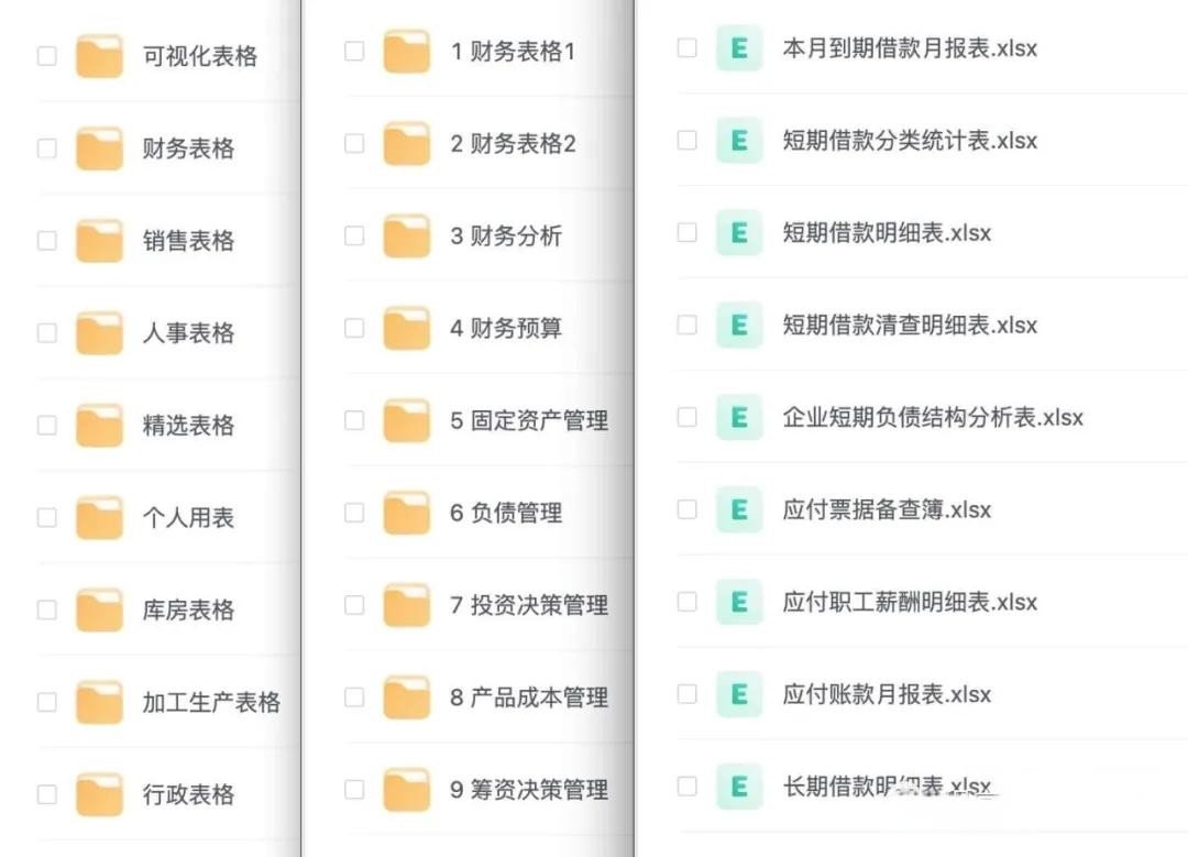 【2100个Excel表格模板合集】【95.4M】