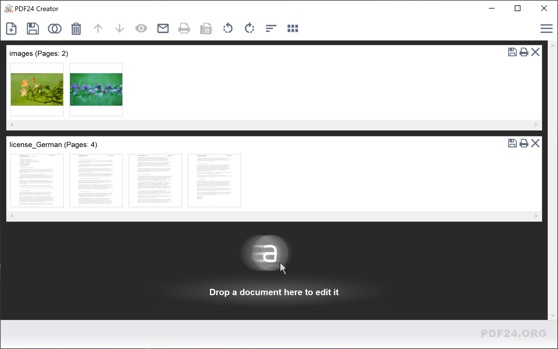 PDF24 Creator(PDF工具箱) v11.27 电脑版 大小400MB