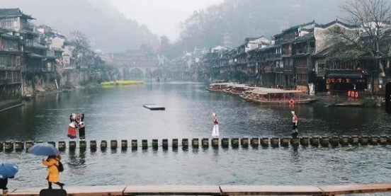 江南水乡风景素材,小桥,烟雨,人家,仿佛走进了一幅水墨画【4GB】