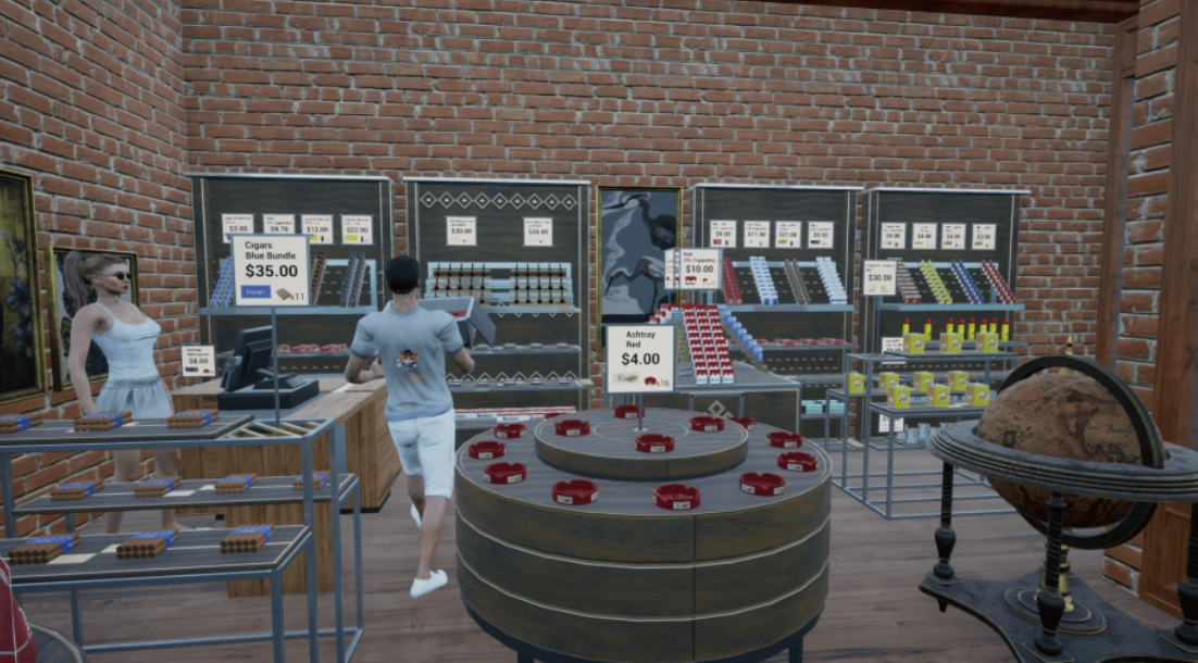 《烟店模拟器》【PC游戏】 Build.18913110 【单机版+联机版】容量1.42GB|官方简体中文 		