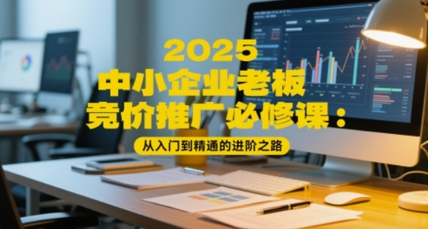 2025中小企业老板竞价推广必修课:低成本高转化实操指南【747MB】