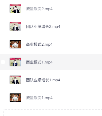 王冲：【流量裂变+商业模式+团队业绩模式】6集完整版  [16G]