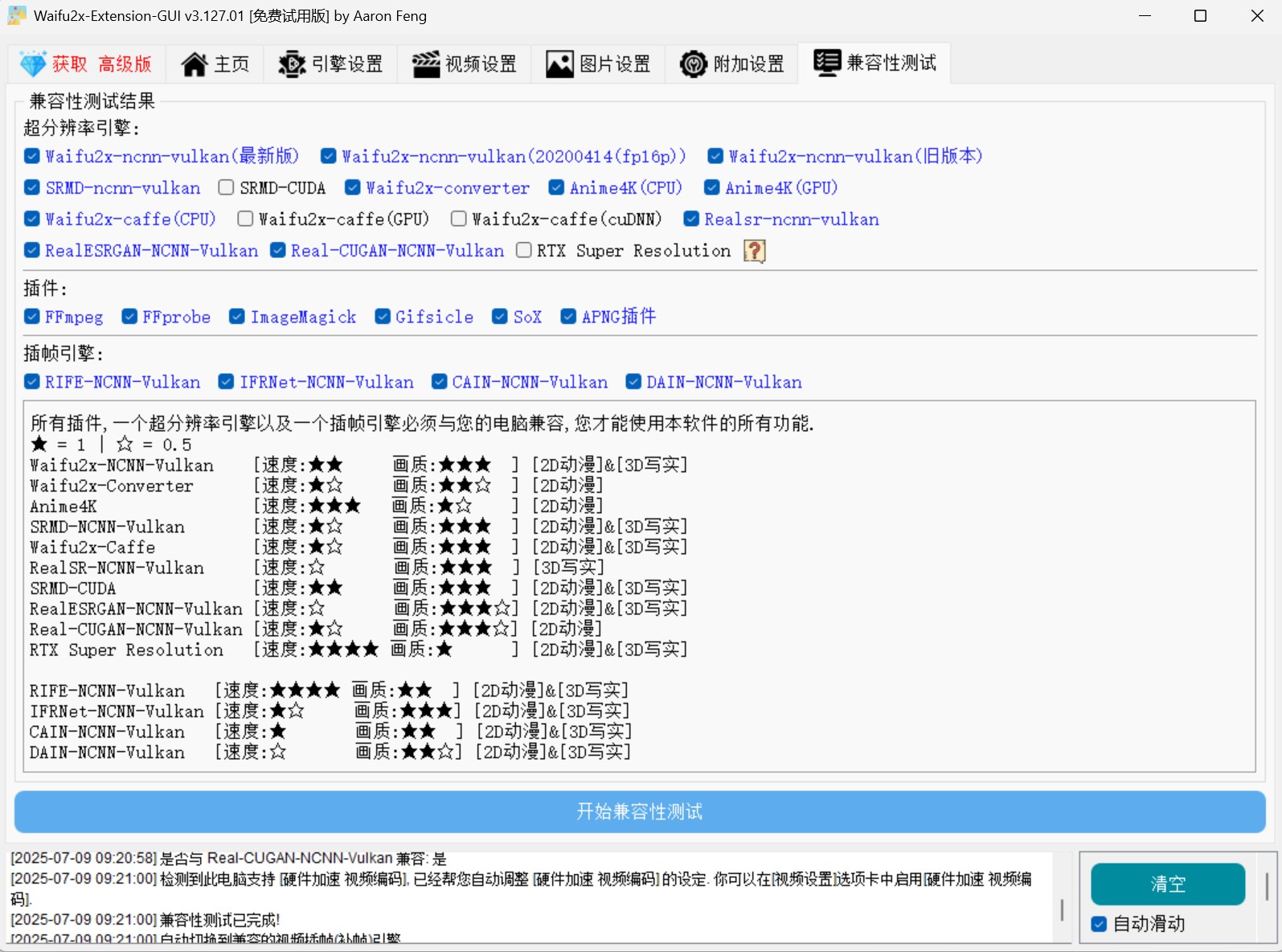 Waifu2x Extension-GUI(图片视频放大) v3.127.01 绿色版   win  [1.9G]